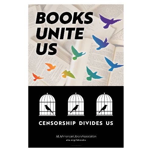 Books Unite Us - Poster 24x36