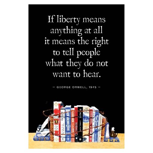 Still Life with Banned Books - Poster 24x36