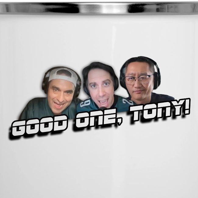 GOOD ONE, TONY! (with Fusco Show back)