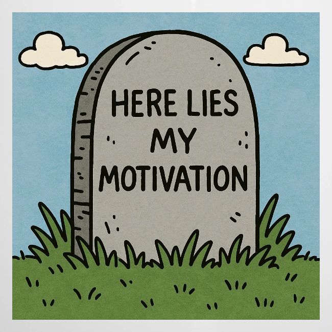 Motivations Cartoon Tombstone