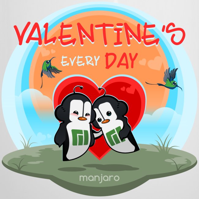 Manjaro Valentine's day every day