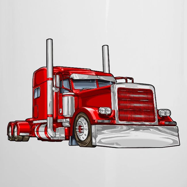 Classic Truck Big Rig 18 Wheeler
