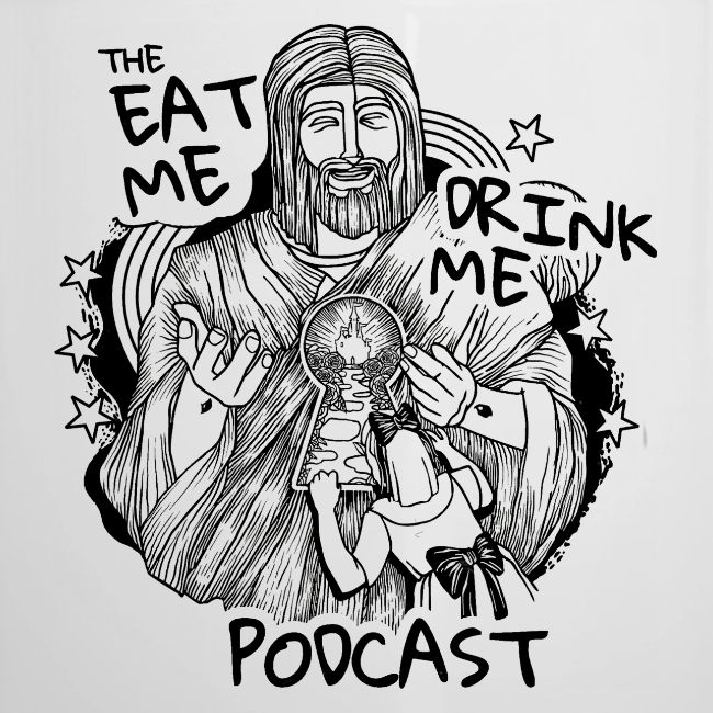 Eat Me Drink Me Podcast revamped logo