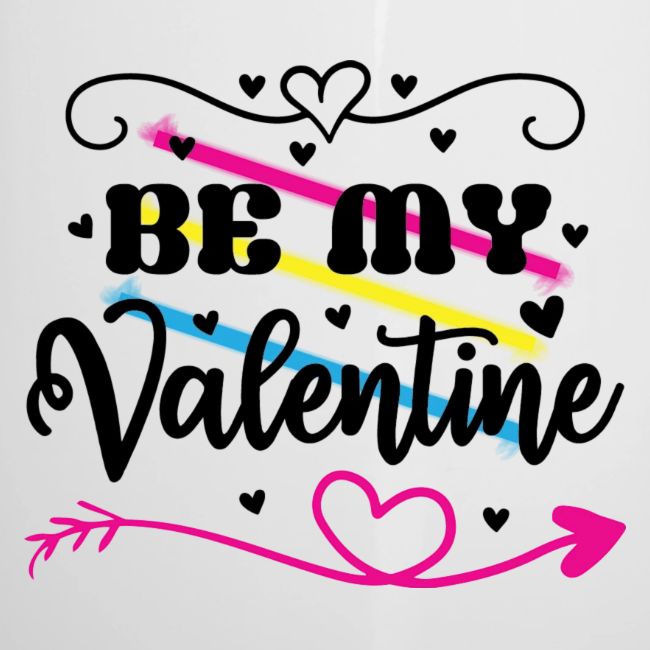 Be My Valentine - Colourful