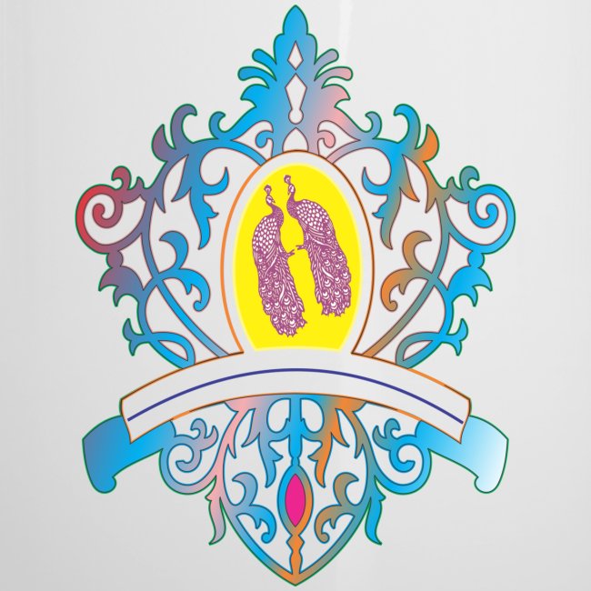 peacock love logo