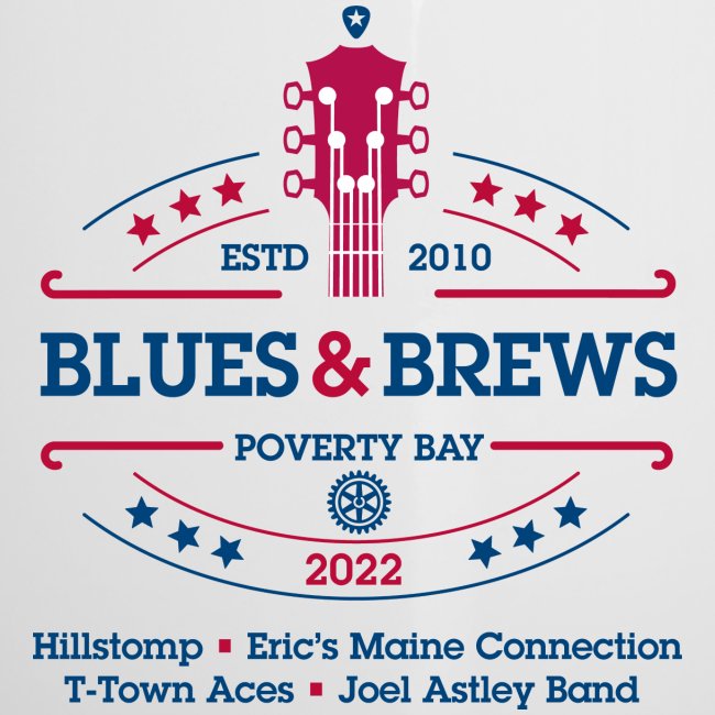 2022 Blues & Brews Guitar - Bands listed