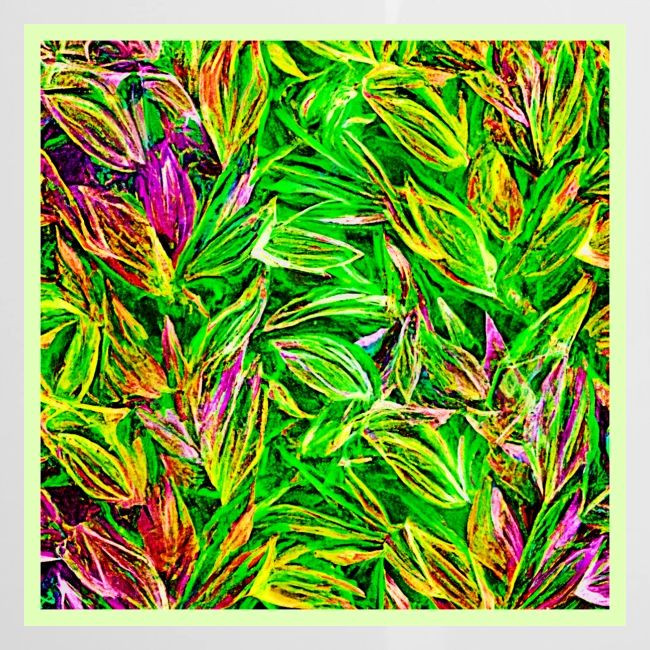Textured Leaf Garden Art