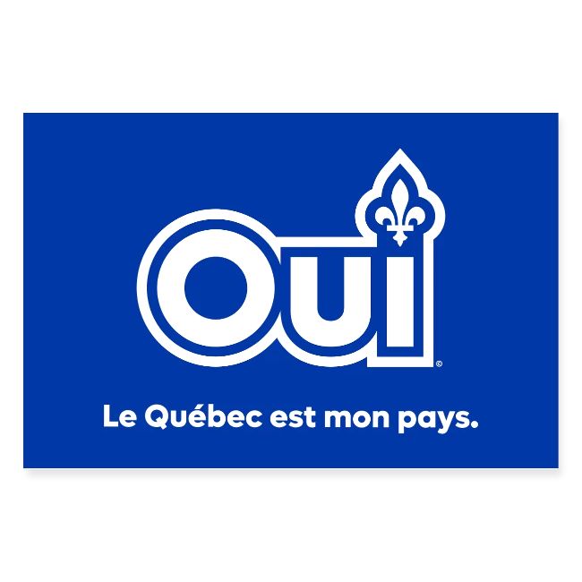OUI Le Québec est mon pays