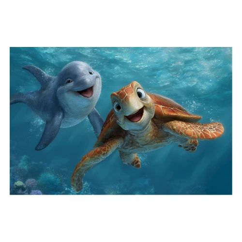 Undersea Friends - Poster 36x24