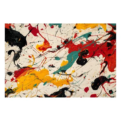 Abstract Art: Pigment Pulse - Poster 36x24