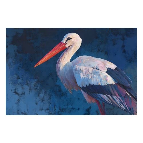 Stork in Stillness - Poster 36x24