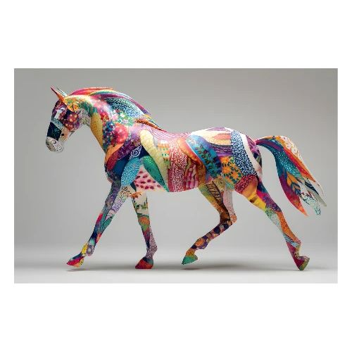 Horse: Art spirit - Poster 36x24