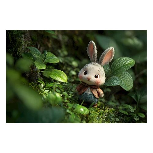 Garden Bunny - Poster 36x24