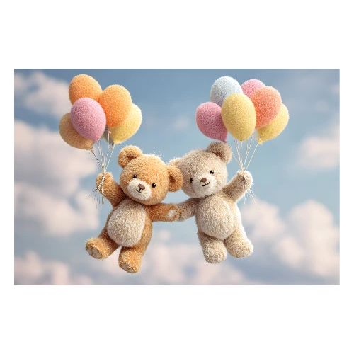 Skybound Bears - Poster 36x24