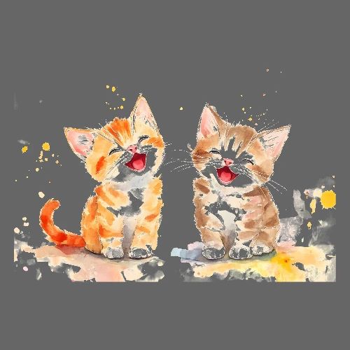 Sunny Day Kittens - Poster 36x24
