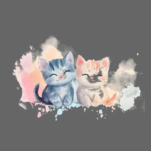 Smiling Whiskers - Poster 36x24