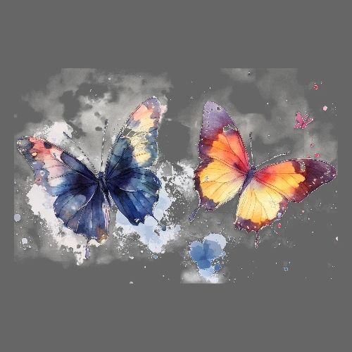 Butterfly Harmony - Poster 36x24