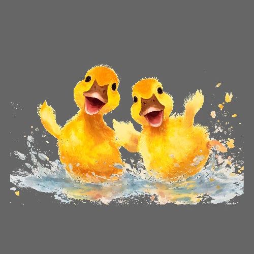 Ducks: Splashing Fun - Poster 36x24