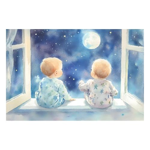 Babies: Starry Bedtime - Poster 36x24