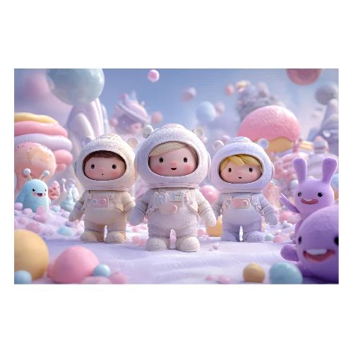 Cosmic Cuties - Poster 36x24