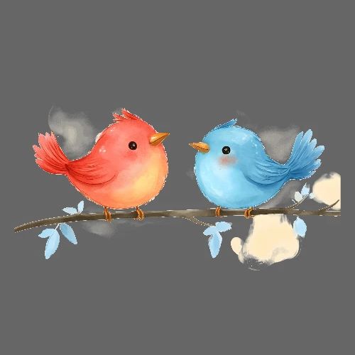 Birds: Branch Buddies - Poster 36x24