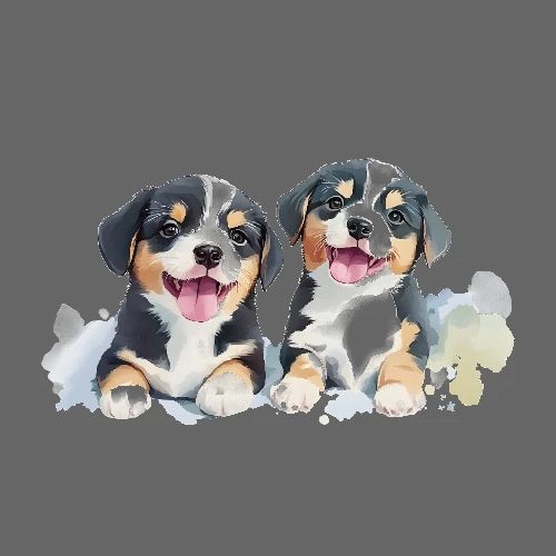 Puppy Pals - Poster 36x24
