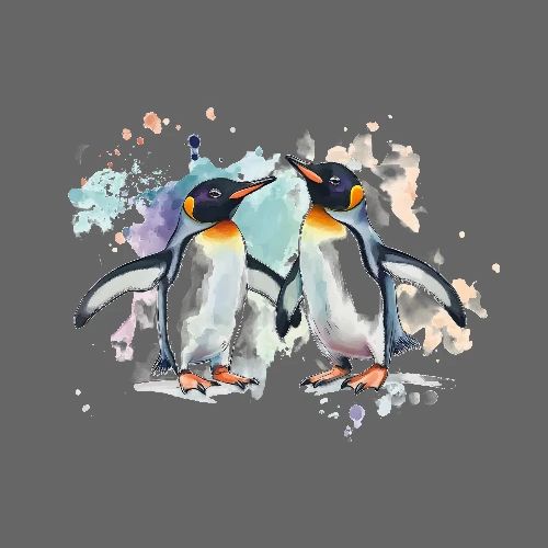 Penguins: Royal Stance - Poster 36x24