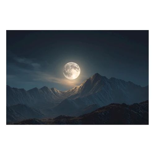 Supermoon Glow - Poster 36x24