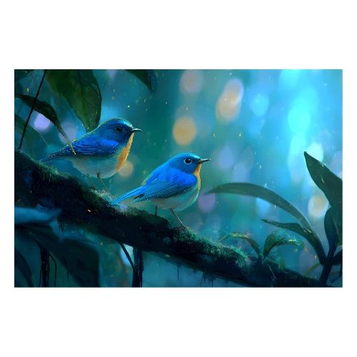 Blue Harmony - Poster 36x24