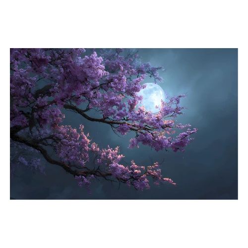 Enchanted Sakura Night - Poster 36x24