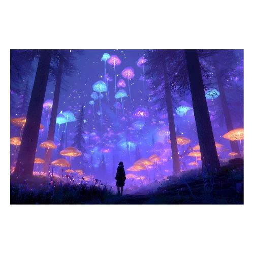 Veil of Luminescence - Poster 36x24