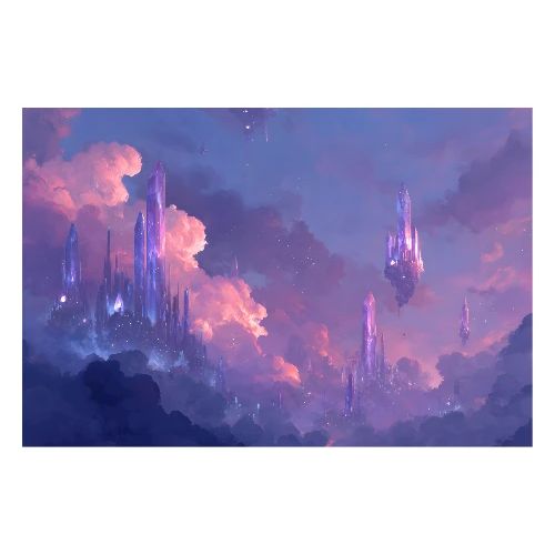 Fantasy: Twilight Spires - Poster 36x24