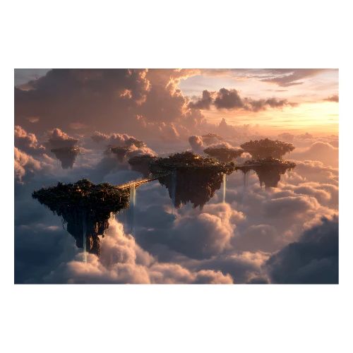 Islands of the Sky - Poster 36x24