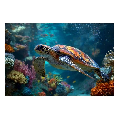 The Coral Explorer - Poster 36x24