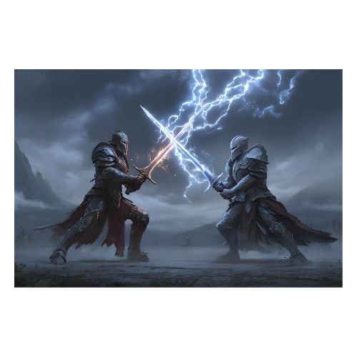 Clash of Legends - Poster 36x24