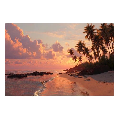 Golden Reflections at Dusk - Poster 36x24