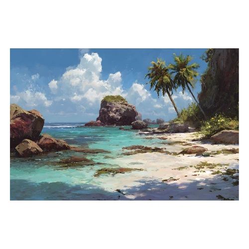 Island Serenity - Poster 36x24