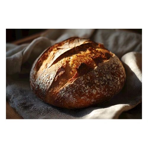 Sunlit Rustic Loaf - Poster 36x24