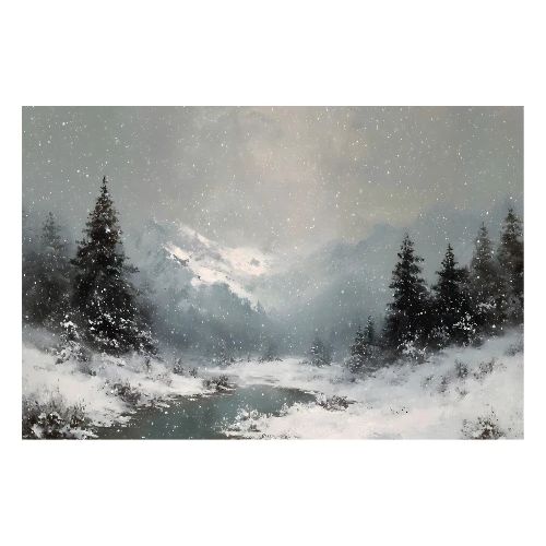 Alpine Winter Dream - Poster 36x24