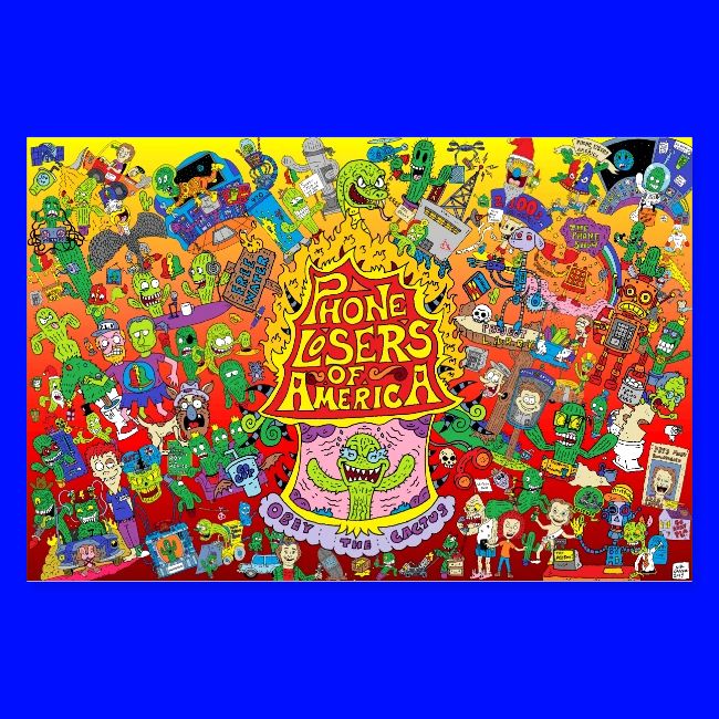 Nik Caesar Poster 10 12 2019 Red Yellow