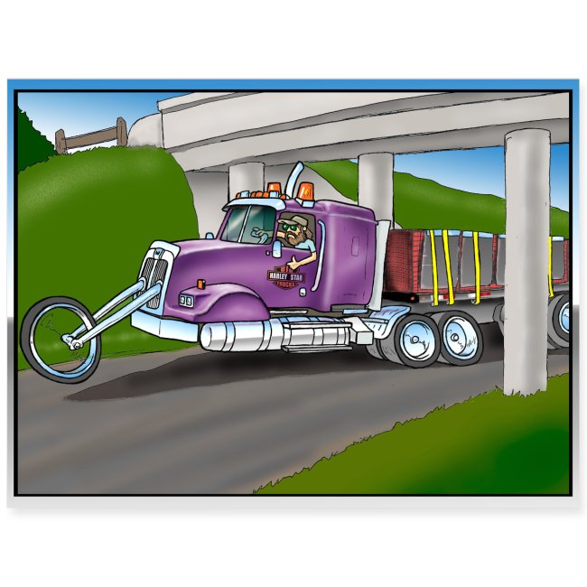 Truck Trike Poster