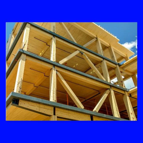 Mass TImber Design Building - Poster 24x18