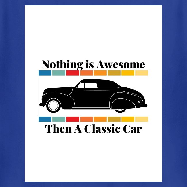 Nothing is Awesome Than a Classic Car white