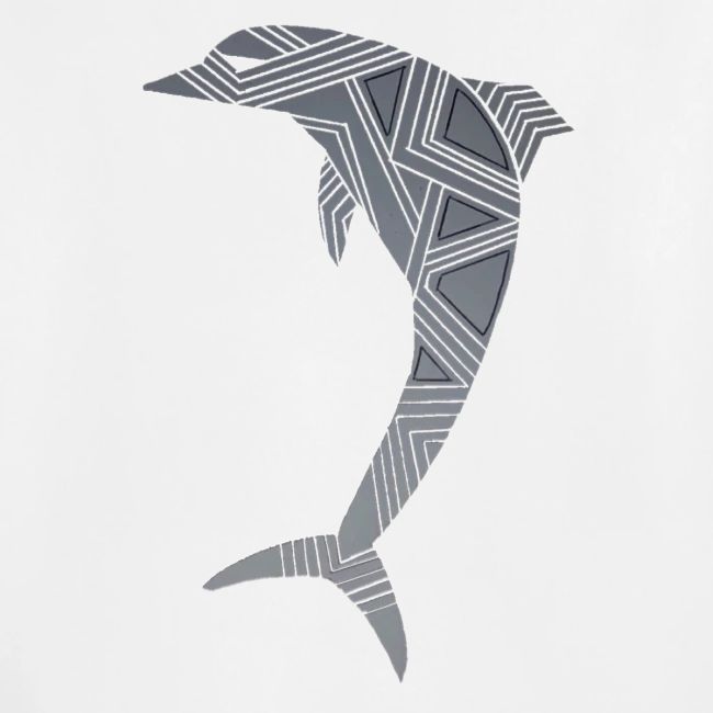dolphin art deco