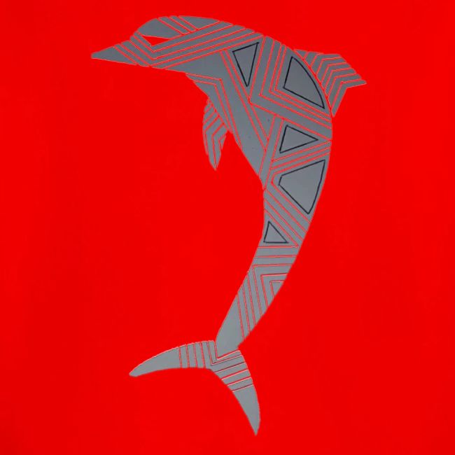 dolphin art deco