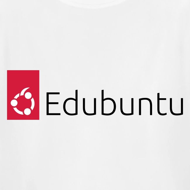 Edubuntu Logo 2023 - Black