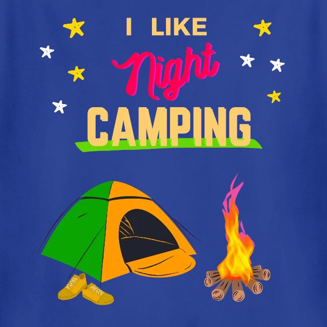 Night Camping - Tent and Campfire
