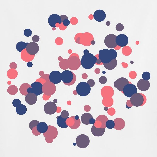 abstract circles pattern