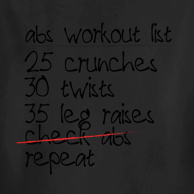 Abs Workout List