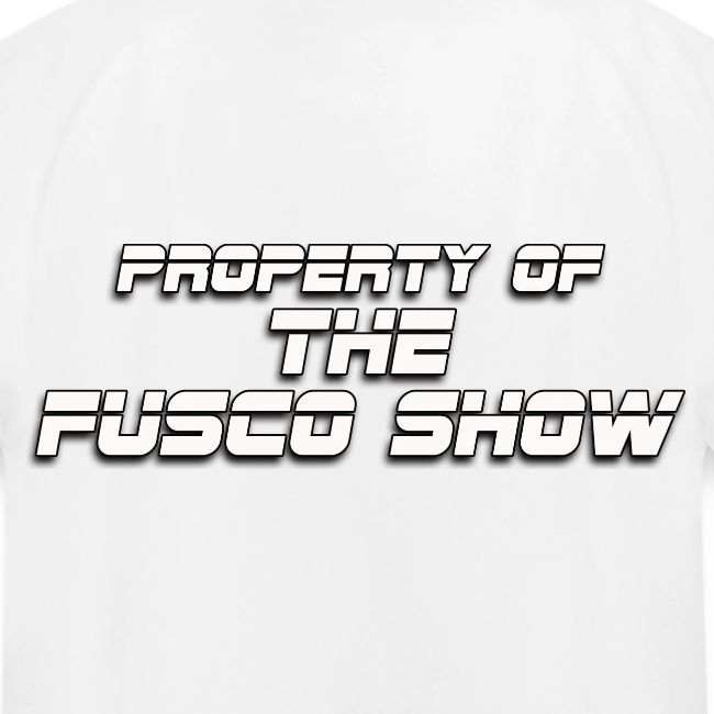 GOOD ONE, TONY! (with Fusco Show back)